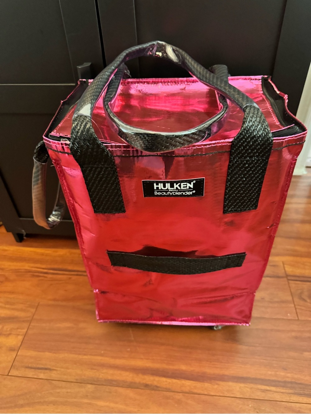 Hulken BeautyBlender Metallic Pink Tote Bag